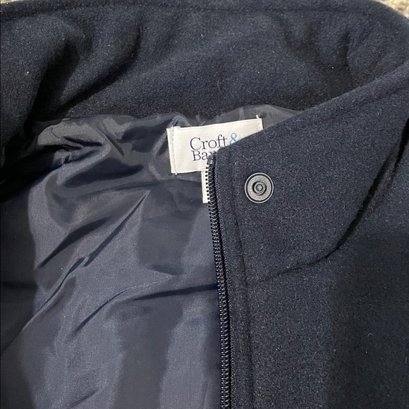 Women’s Croft & Barrow navy quilted vest size medium - Picture 3 of 5